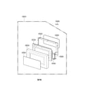LG LMAB1240ST door parts diagram