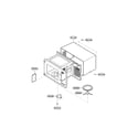 LG LMAB1240ST oven cavity parts diagram