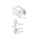 LG LMAB1240ST latch board parts diagram