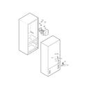 LG LRBC20512TT water and ice maker parts diagram