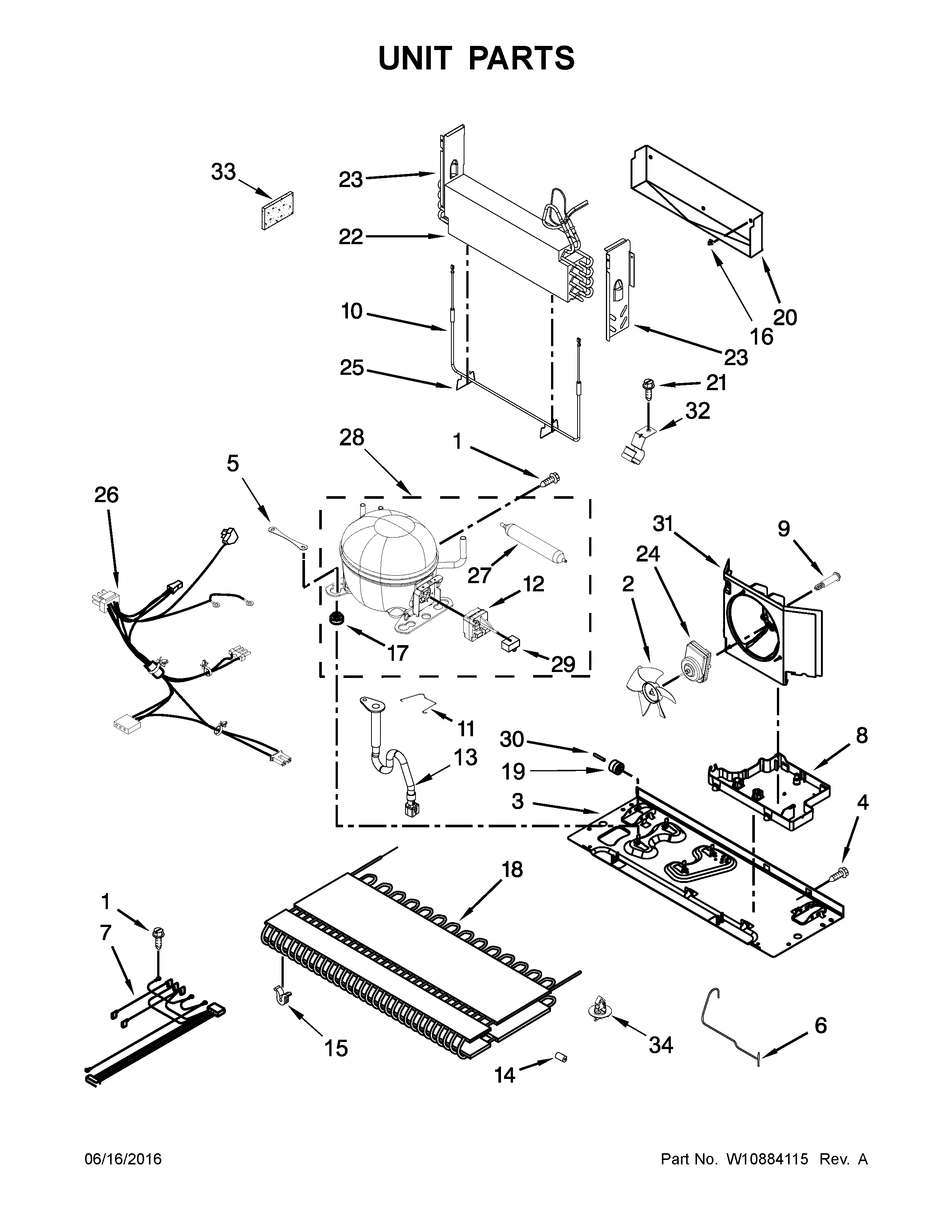 Maytag MBL1957FEZ00 unit parts diagram