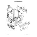Maytag 7MMGDC300DW3 cabinet parts diagram