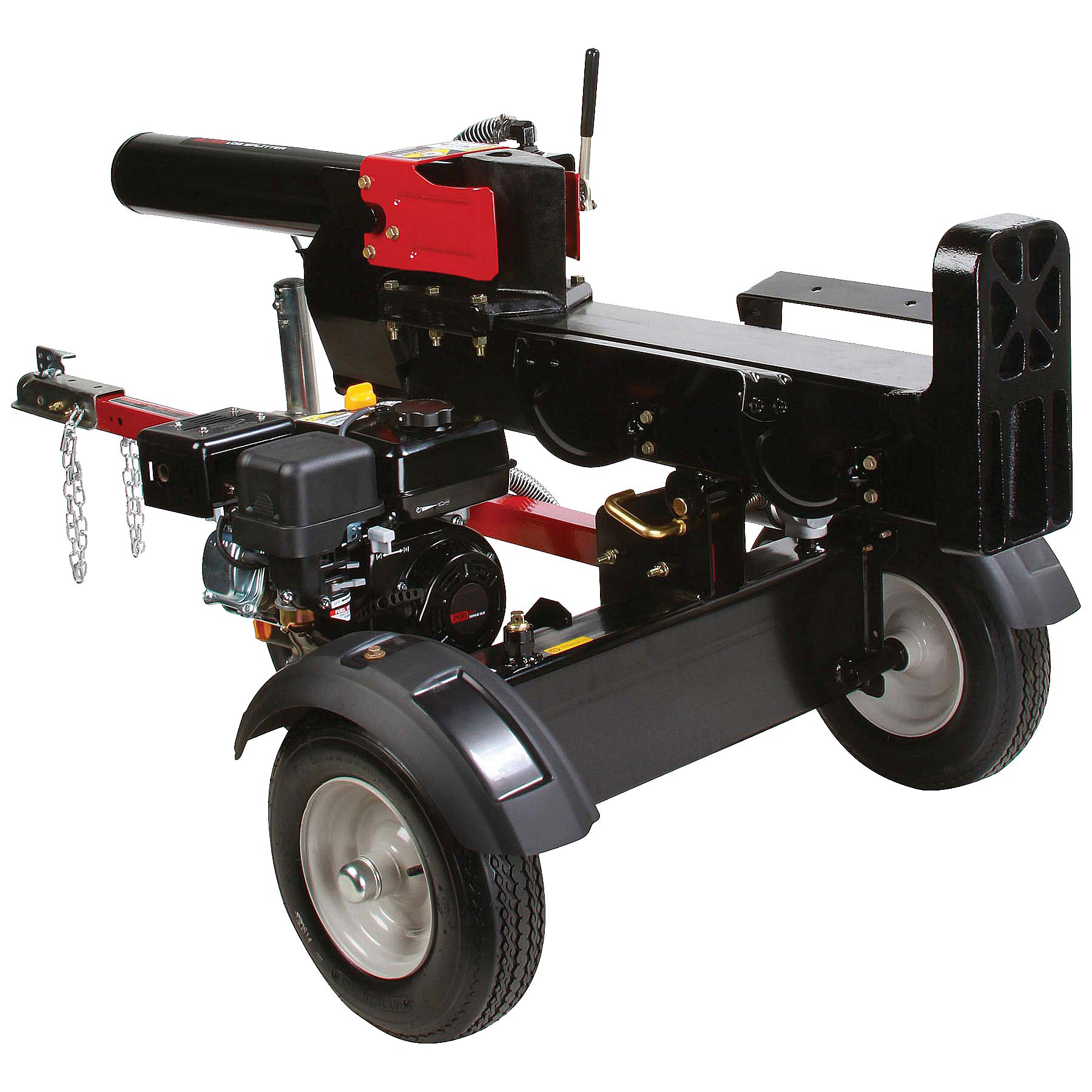 Why does my log splitter's hydraulic cylinder leak?